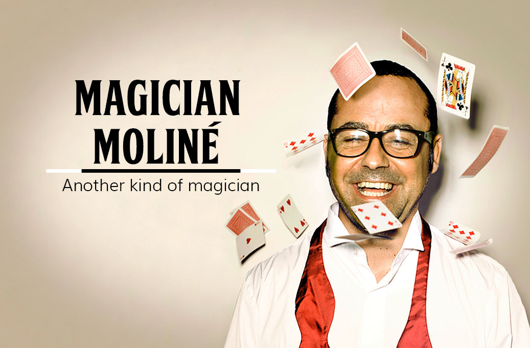 Magician Moliné from Barcelona